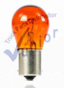 Foco Tipo Hella 12V 1 Polo Color Ambar (7506A)